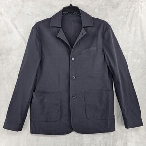 Huckberry Proof Black Lightweight Blazer Mens Medium‎ 42 Breathable 3 Button